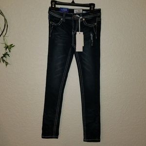 Denim Jeggings Kids Sz 8